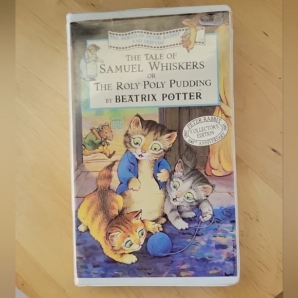 VTG The Tale of Samuel Whiskers / The Roly-Poly Pudding VHS 1993 Clamshell - Picture 10 of 10